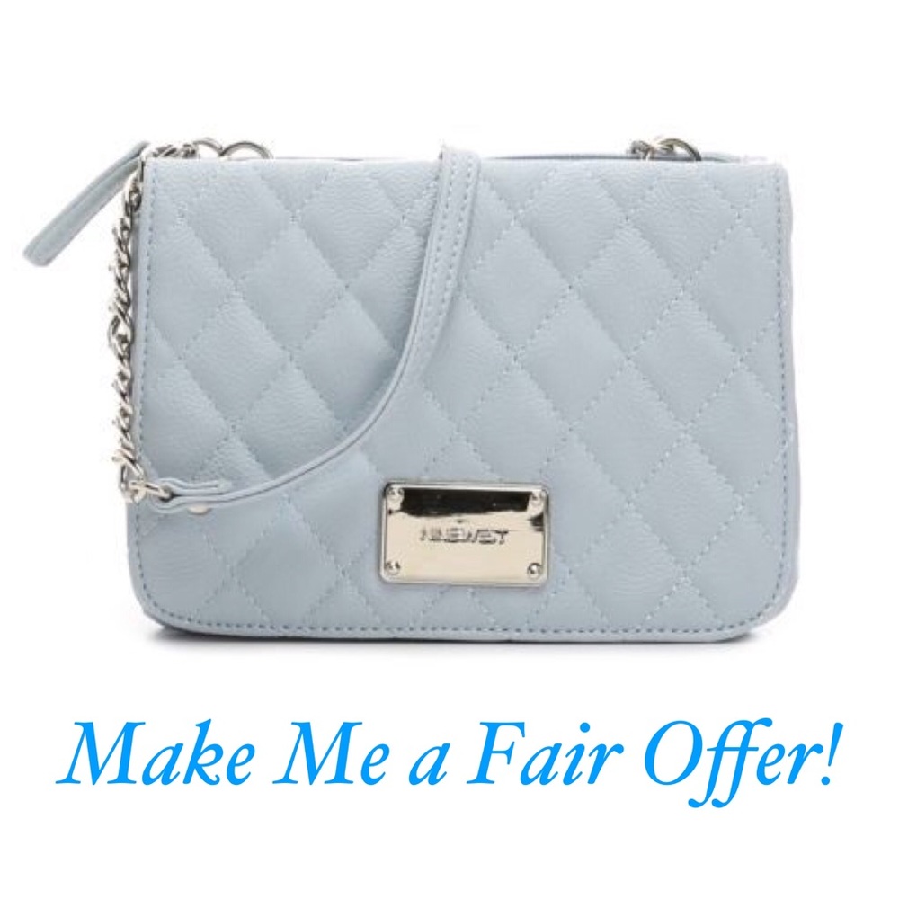 Nine West crossbody purse (Powder Blue)